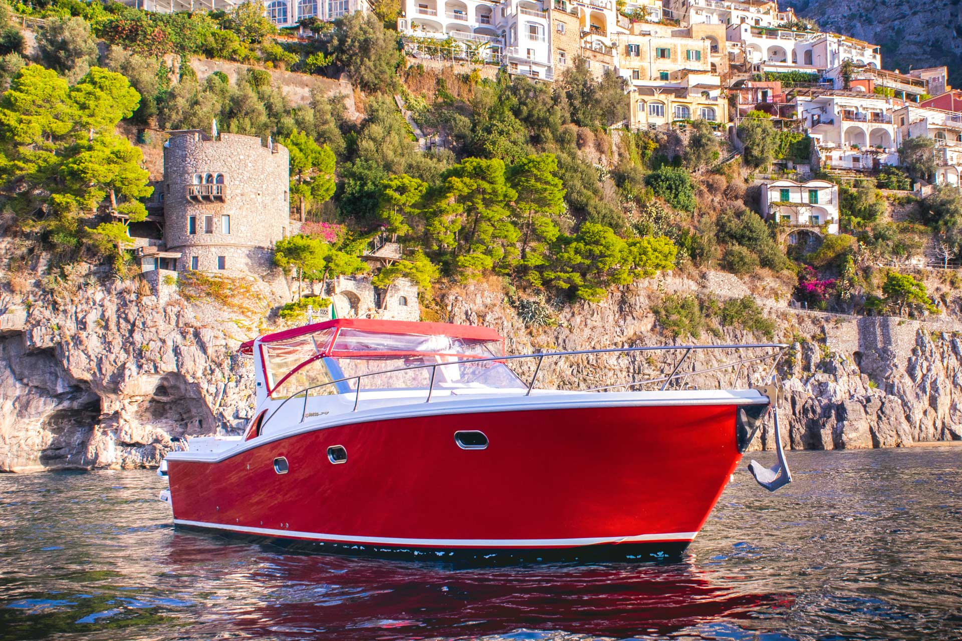 Red Passion boat - Bluestar Positano